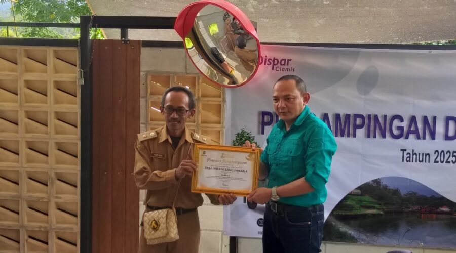 Kreatif dan Inovatif, Desa Wisata Bangunharja Sukses Rebut Juara 3 Lomba Desa Wisata Kabupaten Ciamis Tahun 2025